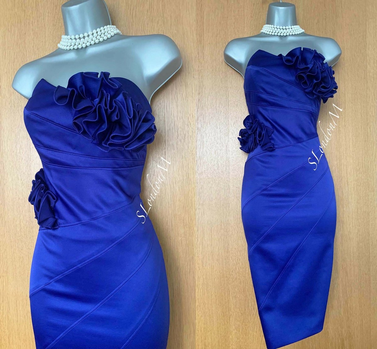 karen millen cobalt blue dress Karen Millen cobalt blue dress