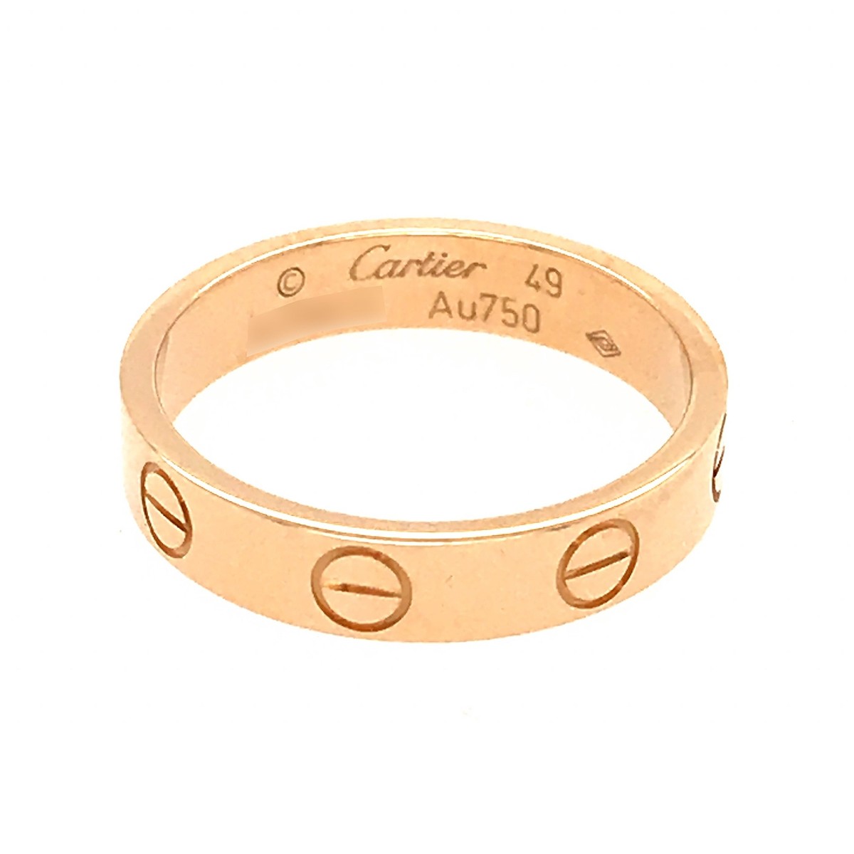 Cartier Love Wedding Band Ring Size EU 49 | eBay
