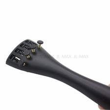 4/4 3/4 Violin Aluminum Alloy Tailpiece  Tailgut  Build-in 4 Fine Tuners