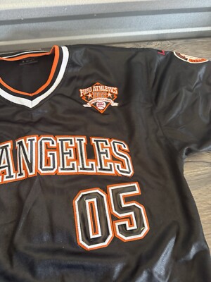 Fubu Sports Collection Baseball Jersey Los Angeles 1992 Vintage