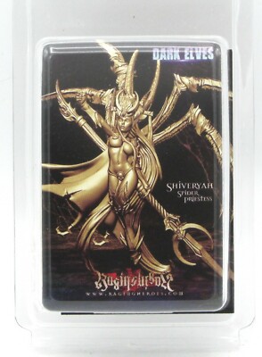 Raging Heroes 29532 Shiveryah Spider Priestess (Fantasy) Female Dark Elf Cleric