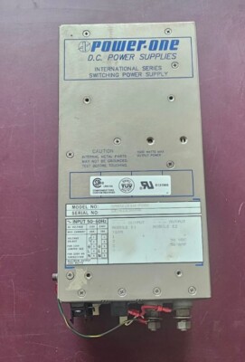Power-One D.C. Laser Power Supply In: 115V 20a/230V 10a Out: 30vdc 36amp 50/60Hz