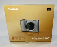 Cannon Powershot A810 BOX NO CAMERA Manuals CD  s