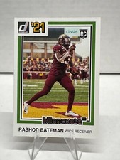 2021 Panini Chronicles Draft Picks 43 Rashod Bateman RC Minnesota Golden Gophers