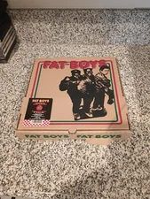 FAT BOYS Pizza Box Deluxe VINYL  Kurtis Blow Hip Hop  Disco 3 Larry Smith