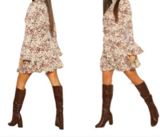 BOOHOO Animal Print Dress Size 4 NEW