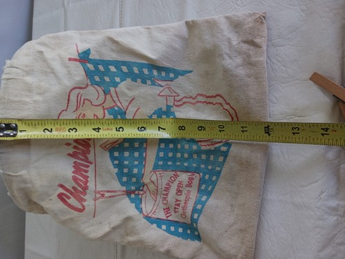 Vintage Champion Stay Open Clothes Pin Bag w/Contents 1950's 1960's VGC - Picture 14 of 15