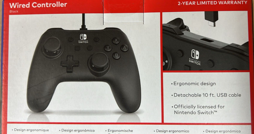 PowerA Wired Controller for Nintendo Switch - Black - Picture 9 of 13