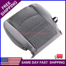 For 2013-2018 Dodge Ram 1500 2500 3500 Driver Bottom Gray Cloth Seat Cover
