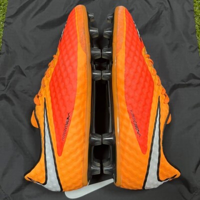 Nike Hypervenom Phantom HG-E Orange 599852 800 US 8 Soccer Cleats
