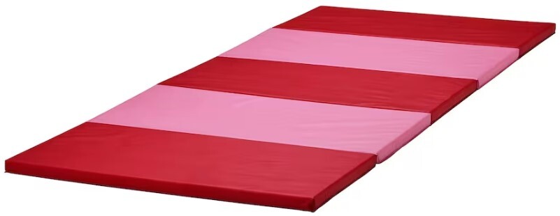 Yoga Mat Ikea Pink Gym Mat PLUFSIG Folding Gym Mat, Blue