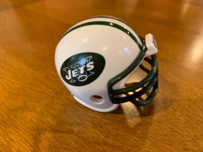 New York Jets Mighty Mini NFL Football Helmet 2.25'' Guard to Back - NEW