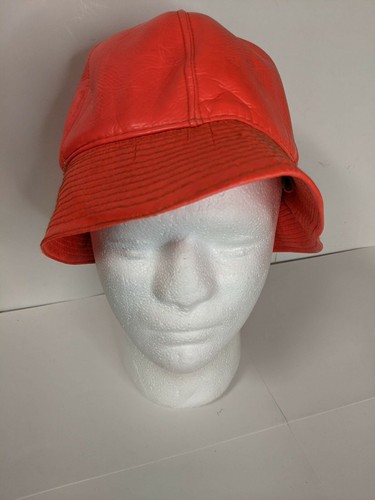 Vintage Kmart blaze orange bucket cap 