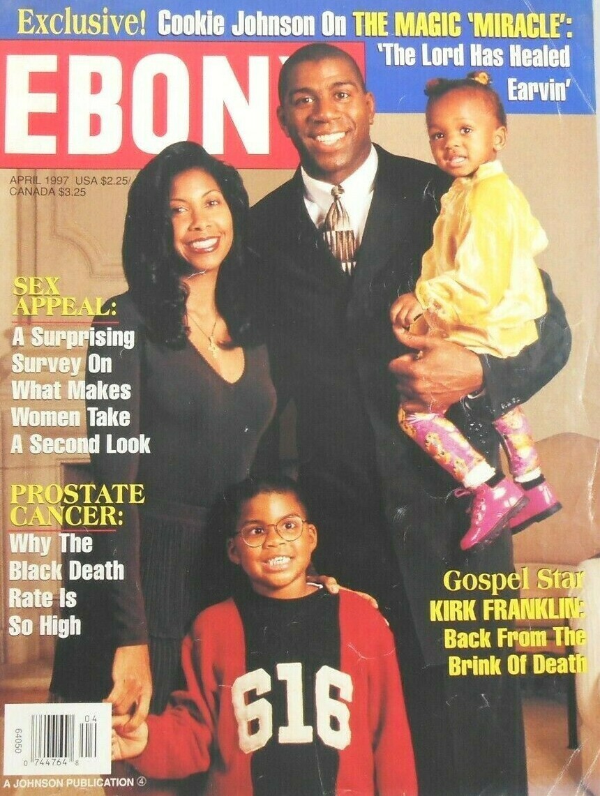 Ebony Magazine April 1997 Magic Johnson 