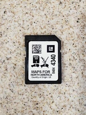 2018-2022 CHEVY GMC CADILLAC NAVIGATION SD CARD 8484 4340 FACTORY GM OEM