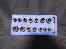 Cornwell Tools Ctgbe15st - 15 Piece 38 Drive Bolt Extractor Set Eb91 Cornwell Tools Ctgbe15st - 15 Piece 38 Drive Bolt Extractor Set Eb91