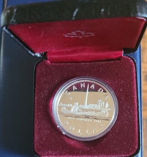 1834 1984 Canada Toronto 150th Proof Silver Dollar in Case "COMBINED SHIPPING"