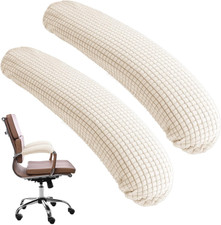 Office Chair Armrest Covers, 2Pcs Office Removable Arm Rest Covering, Elastic...