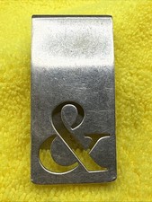 Tiffany  Co Logo Cutout Money Clip Ag 925