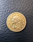 1836 Gold Classic Head $2.50 Dollar Quarter Eagle Coin