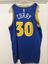 Stephen Curry Signed Golden State Warriors Basketball Jersey AUTO 