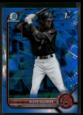 2022 Bowman Sapphire Edition #BCP-18 Alvin Guzman