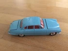 VINTAGE CORGI TOYS # 238 JAGUAR MARK X SALOON DIECAST CAR LIGHT BLUE 1962 /67