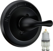 Delta Shower Handle Replacement Kit, Matte Black, Fits R10000 Valve