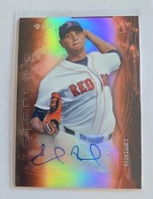 2014 Bowman Sterling Prospect Autographs Eduardo Rodriguez Orange #BSPA-ER 24/75