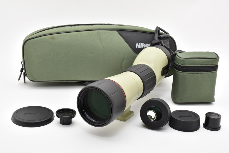 Nikon Fieldscope ED III 60 Spotting Scope 24x WDS Eyepiece [MINT w/Cap] JAPAN