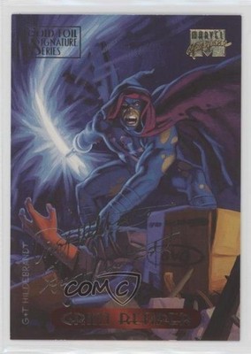 1994 Fleer Marvel Masterpieces Gold Foil Signature Series Grim Reaper #46 0q21