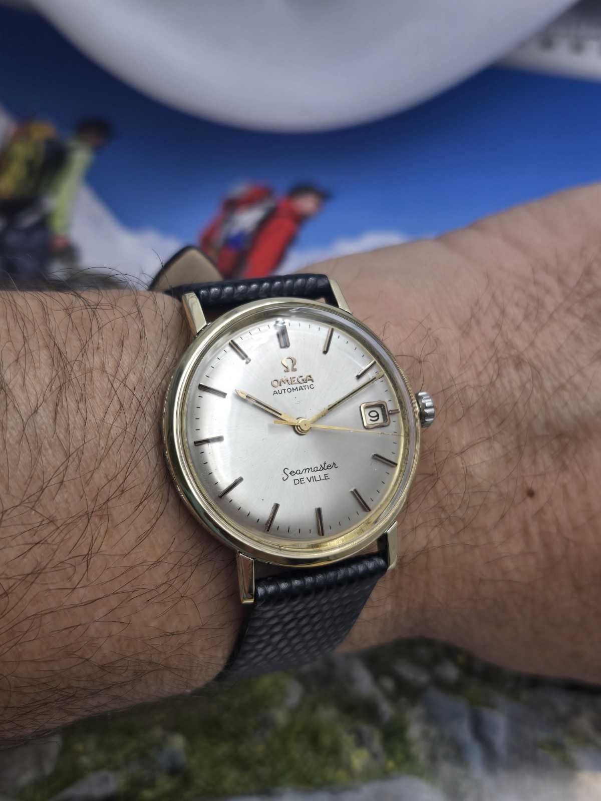 1961 Vintage Men's Omega Seamaster Automatic 34mm Date Indicator Classic & Chic image 8