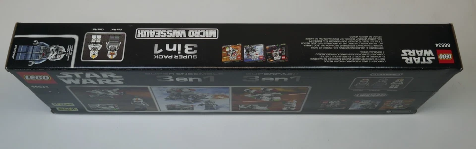 2015 Lego Star Wars 66534 Superpack 3 in 1 Series 2 Microfighters Sealed/New - Image 4 of 4