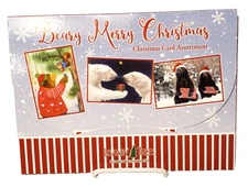 Leanin' Tree Beary Merry Christmas 20 Card Assortment Bear Polar Black Brown