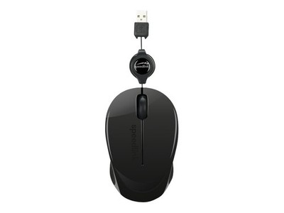 SPEEDLINK Beenie beidhändig USB Typ A 1200 DPI schwarz mobil SL-610012-BK