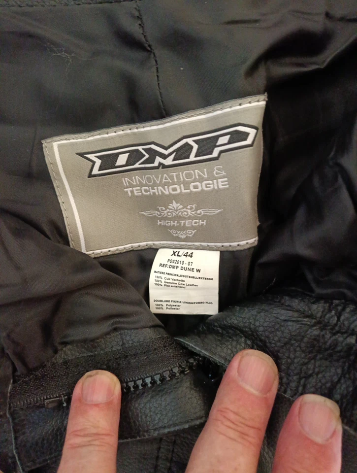 Pantalon De Cuir Moto T 44 - Photo 3/4