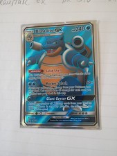 Blastoise GX SM189 Sm Holo Full Art Promo