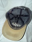 ARCTIC CIRCLE ENTERPRISES ALASKA BASEBALL CAP FISH Hat Script Blue/Tan (27) — photo 2