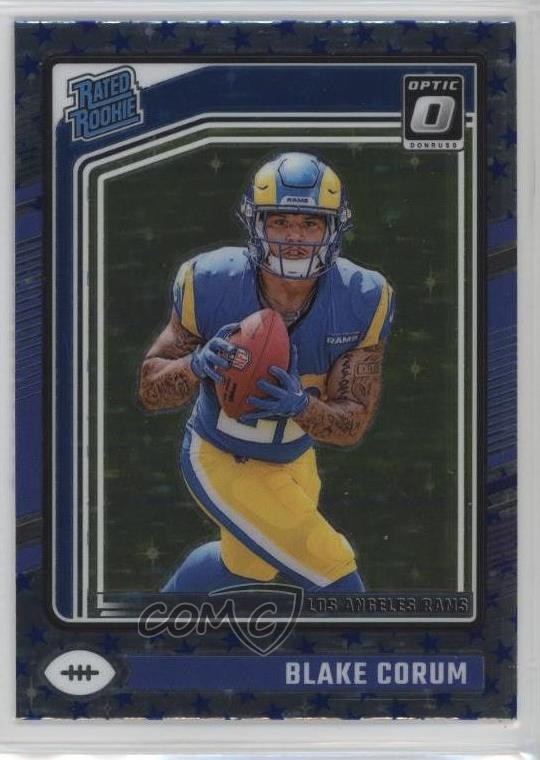2024 Panini Donruss Optic Rated Rookie Stars Prizm Blake Corum #208 RC