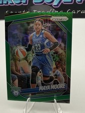2025 Panini Prizm WNBA Maya Moore Green Silver Prizm #135 Lynx