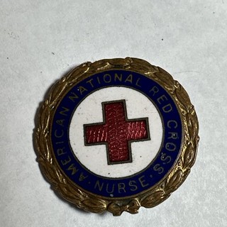 Bronze American National Red Cross Nurse 1912 Pin BB&B Phila. #8953