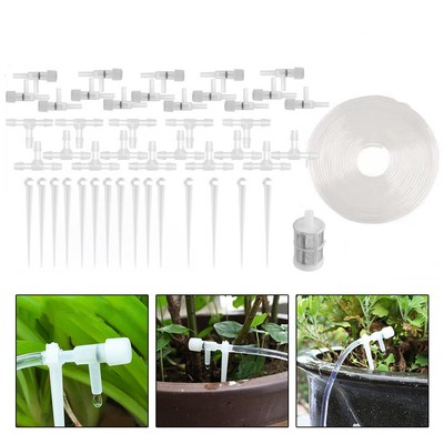 Effective Watering Solution Garden Drip Irrigation Kit with Adjustable Valves