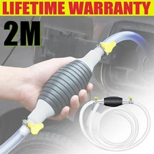 Siphon Hand Pump Portable Manual Car Fuel Transfer Pump for Gas Gasoline Petrol