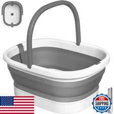 Nekteck Foot Soaking Tub Collapsible Bucket For Foot Bath Soak Tub Foot Basin