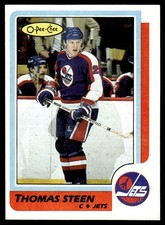 1986-87 O-Pee-Chee Thomas Steen Winnipeg Jets #257