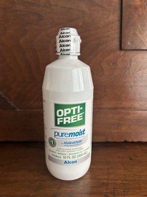 Opti Free Puremoist Multi Purpose Disinfecting Solution (10oz) - Exp 01/28 - NEW