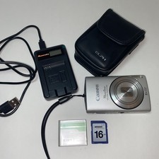 Canon PowerShot ELPH310HS 12.1mp Digital Camera-Battery-Charger-Card-Case E9