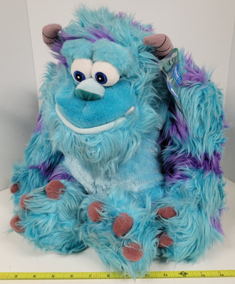 Blue Disney Pixar Monster's Inc Plush James P Sullivan Stuffed Animal Sulley Toy
