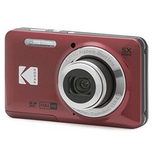Kodak PIXPRO FZ55 Digital Camera 16MP 5x Zoom Red with Original Box NEW