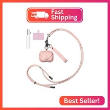 for AirPods Pro 1st/2nd Gen Case 2023/2022/2019 , Genuine Leather Protective Cov
